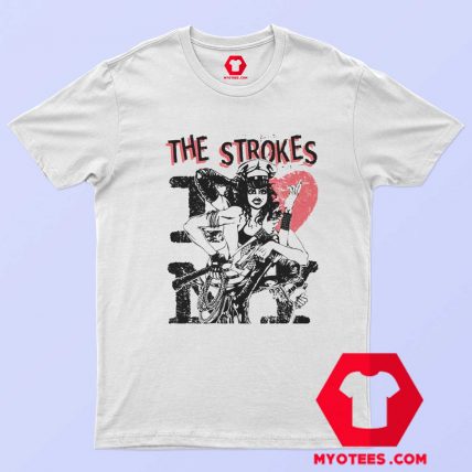 Vintage The Strokes I love New York Graphic T shirt