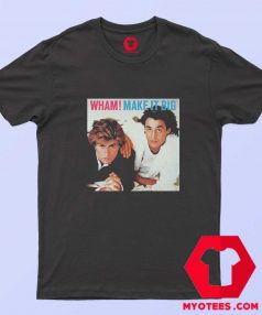 Vintage Wham Make It Big Album Graphic T Shirt