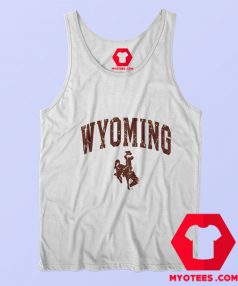 Wyoming Cowboys Traditional Graphic Unisex Tank Top