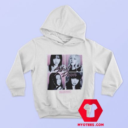 BLACKPINK Shut Down Portrait Grid Graphic Hoodie