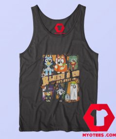 Bluey Halloween Cartoon 90s Graphic Tank Top