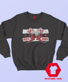 CM Punk Best in the World WWE Graphic Sweatshirt