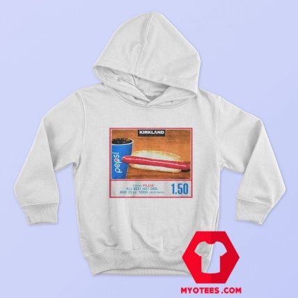 Costco Hot Dog Soda Combo Graphic Hoodie