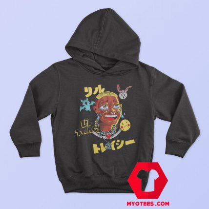 Funny Lil Tracy Cartoon Tears Graphic Hoodie