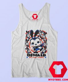 Funny Oswald the Lucky Rabbit Graphic Tank Top