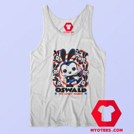 Funny Oswald the Lucky Rabbit Graphic Tank Top