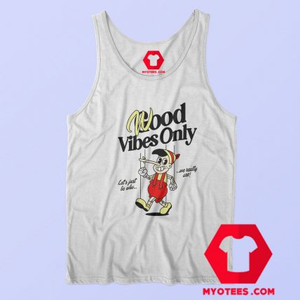 Good Vibes Only Pinocchio Graphic Unisex Tank Top