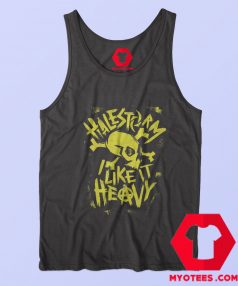 Halestorm Punk Skull Like It Heavy Graphic Tank Top