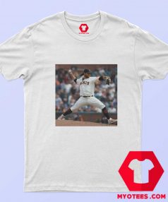 SF Giants Brandon Crawford makes pitching T shirt