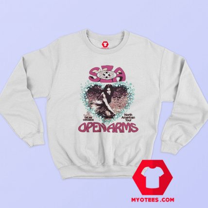 SZA Open Arms Nort American Tour Online Ceramics Sweatshirt