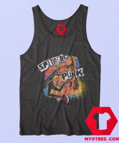 The Spider Punk Spiderverse Rock Graphic Tank Top