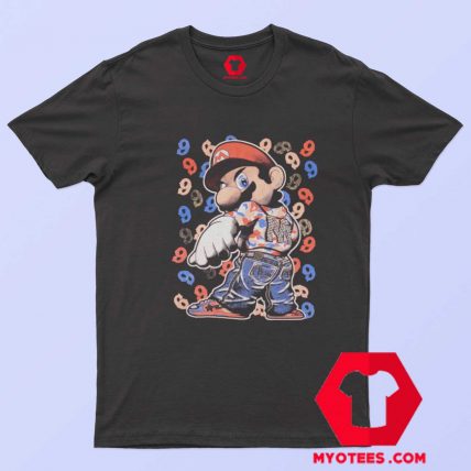 Vintage Bootleg Super Mario Hypebeast Graphic T shirt