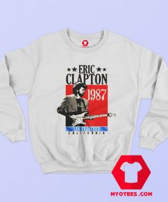 Vintage Eric Clapton San Francisco California Graphic Sweatshirt