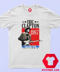 Vintage Eric Clapton San Francisco California Graphic T shirt